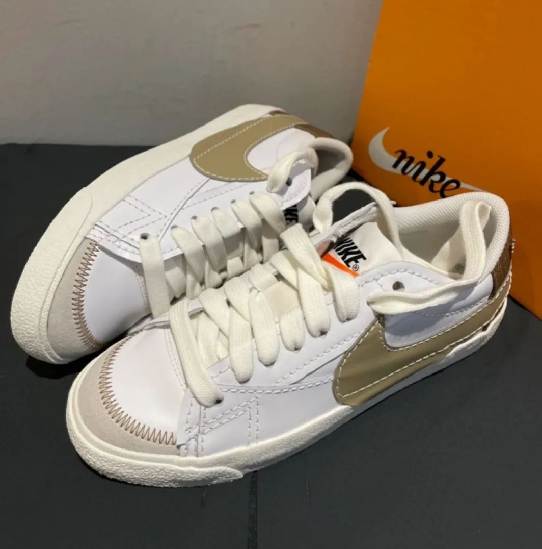 nike开拓者blazer红,nike开拓者blazer橙色大logo