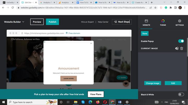 教你使用GoDaddy创建网站（保姆级教程）