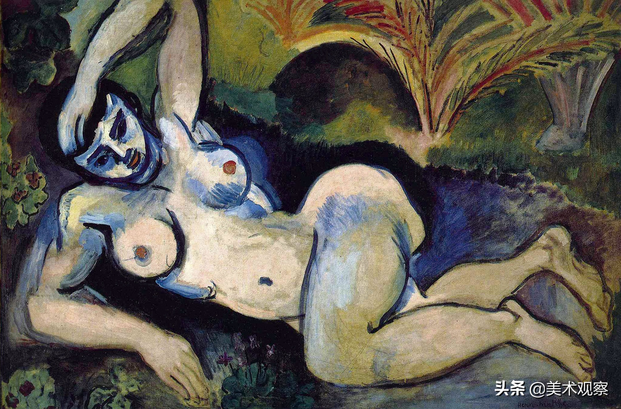 时间、空间与符号化——从“斜倚裸女”看马蒂斯的媒介转换