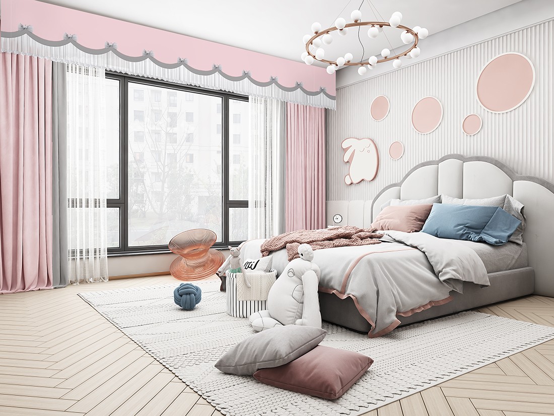 天洋儿童窗帘《纯熙》上市|缤纷色彩,点亮童趣