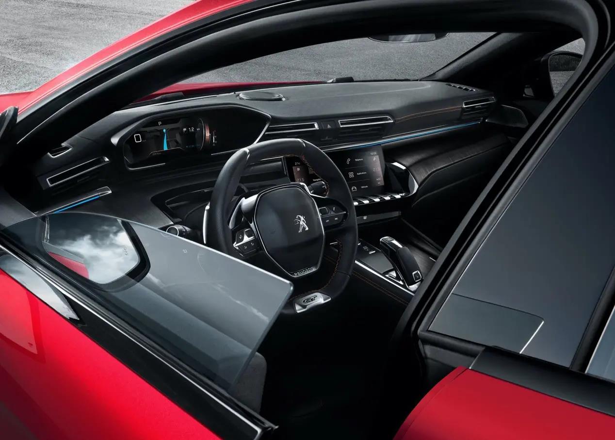 全新标致508实车曝光,全新一代标致508官方图