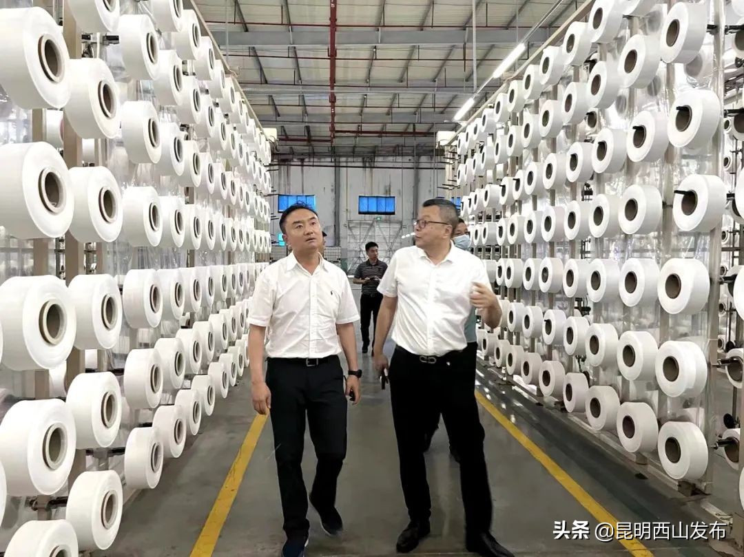 西山区当好排头兵大讨论,区领导开展招商引资工作