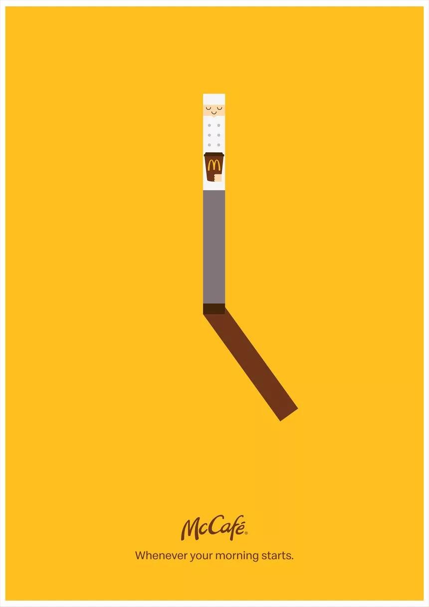麦当劳新品汉堡海报,麦当劳最新夏日海报分析