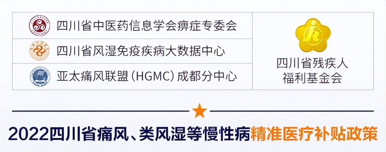 @泸州人，这些检查免费！我省2022痛风、风湿骨病患者补贴下放～