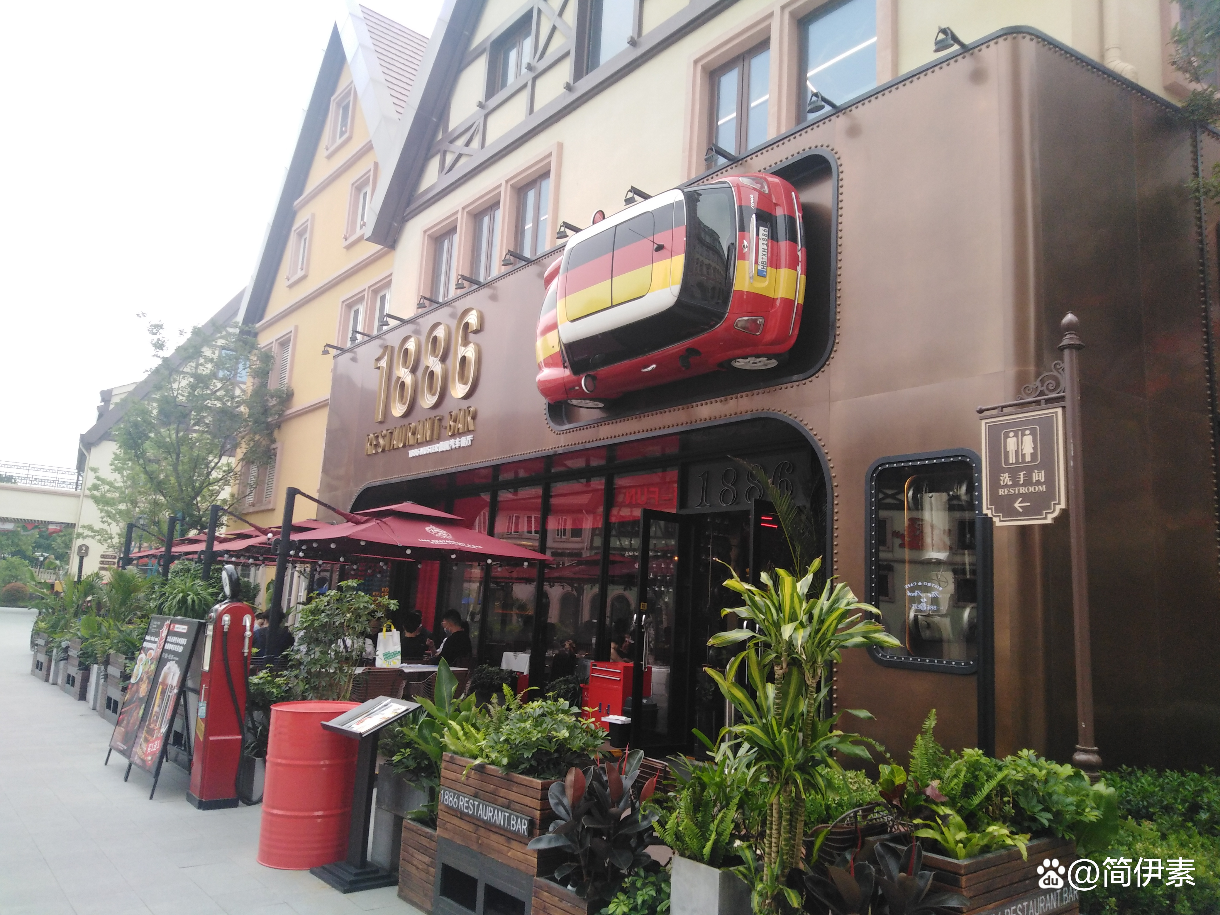 海运堤罗腾堡德风街自助,海运堤罗腾堡风情街意大利餐厅