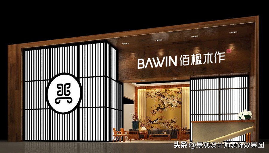 门头门脸装修用什么材质,便利店门头门脸颜色搭配效果图