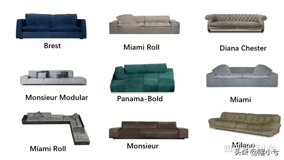 复刻baxter沙发,baxter系列沙发介绍