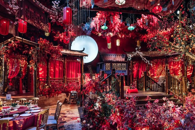 大气恢宏的中式婚礼视频,恢弘大气中式婚礼装