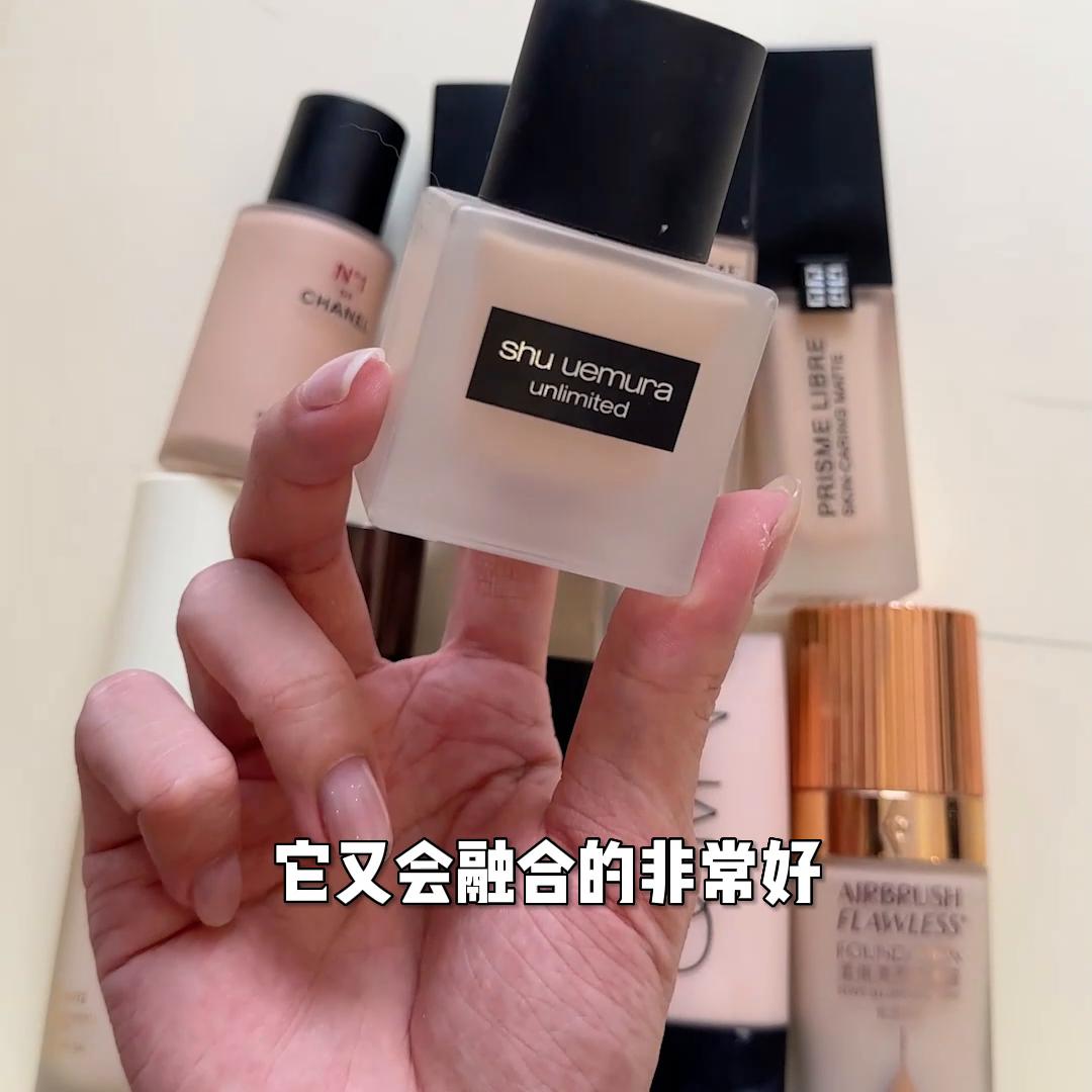 又遮瑕又保湿的大牌粉底,爆款持妆粉底