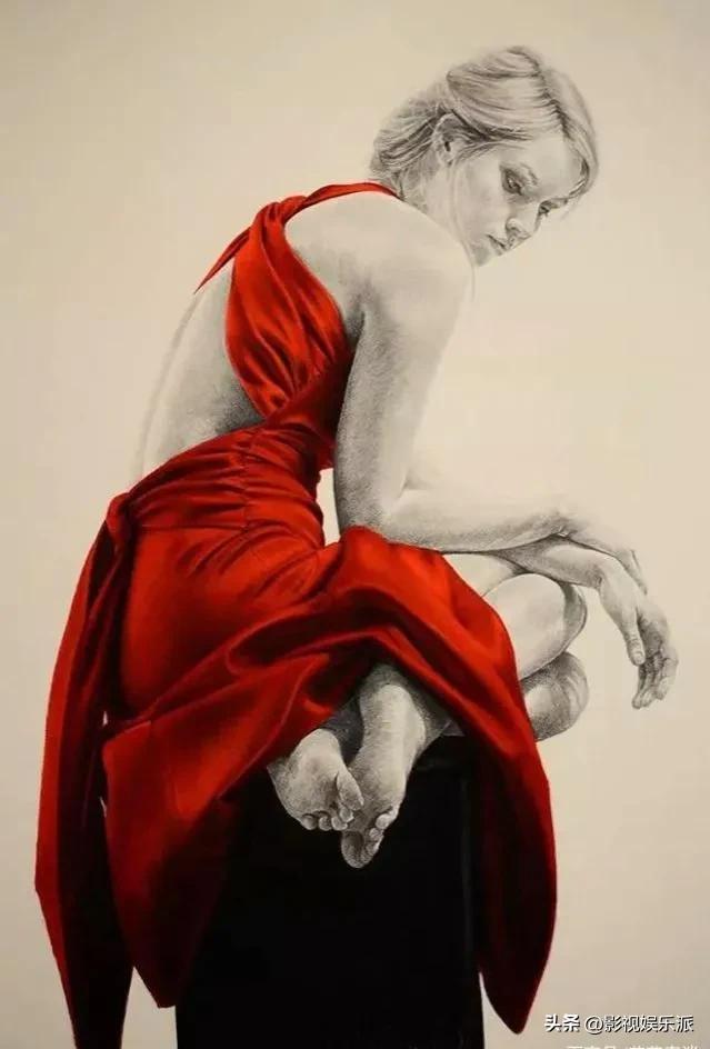 女人素描艺术作品欣赏,超漂亮女性素描画法