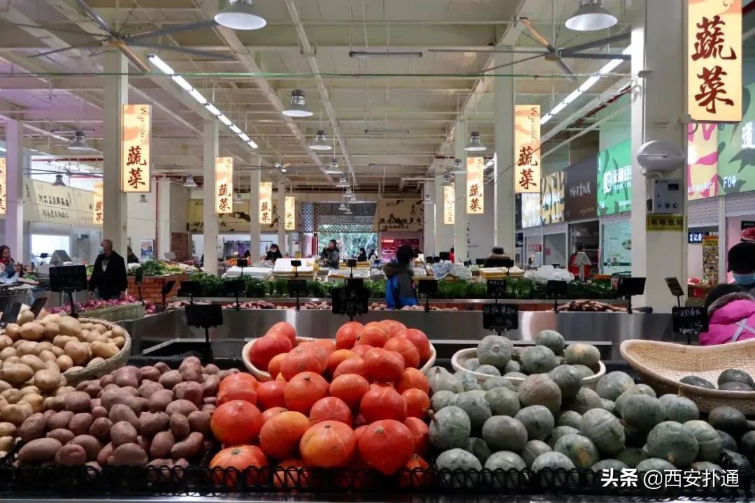 西安北郊最便宜菜市场在哪里,西安市全天人多的菜市场