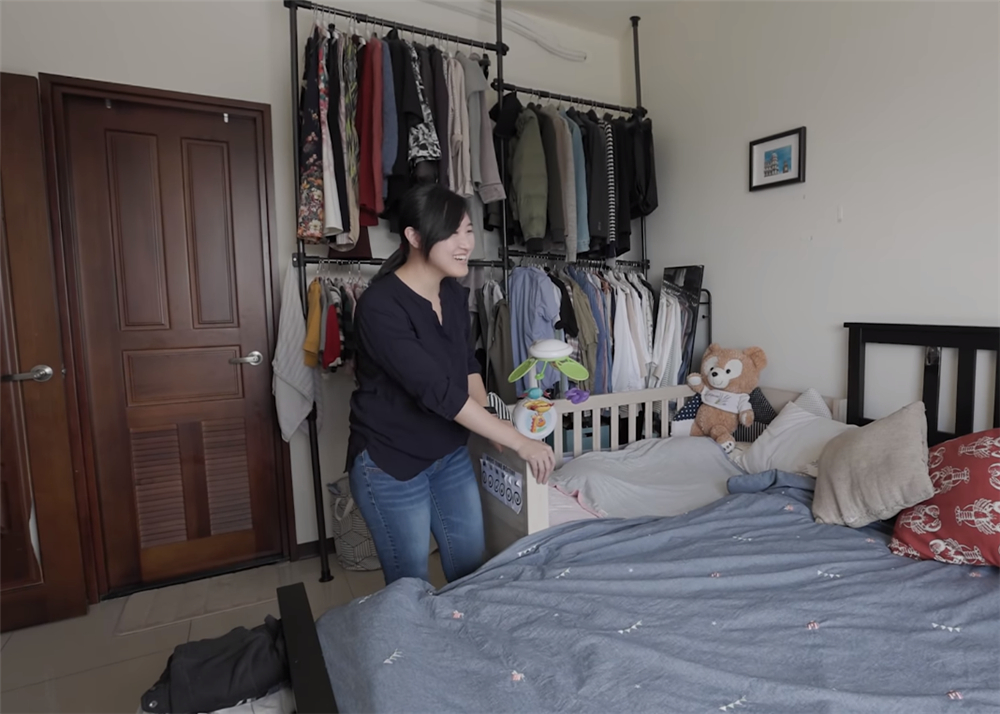 小两口用3天时间，将13㎡杂乱卧室变成森系风，网友：心服口服