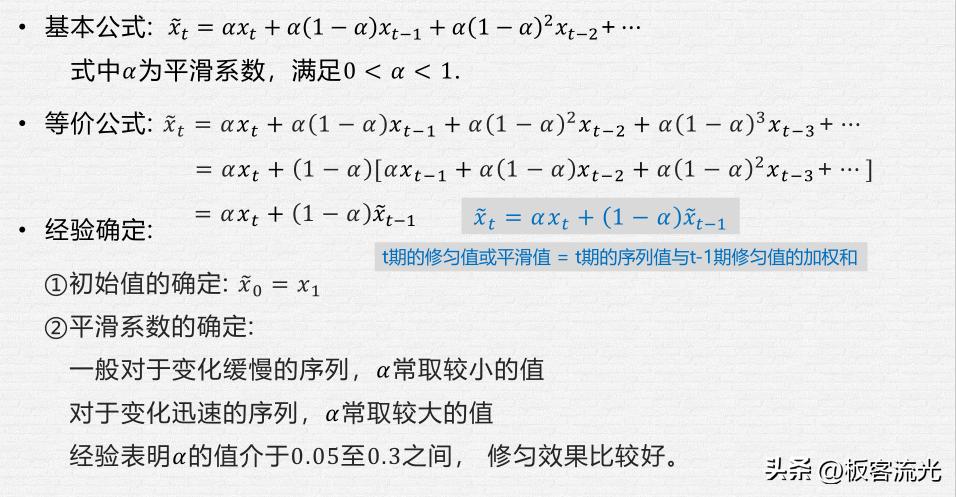二十七章时间序列分析,第五章时间序列分析样题解析