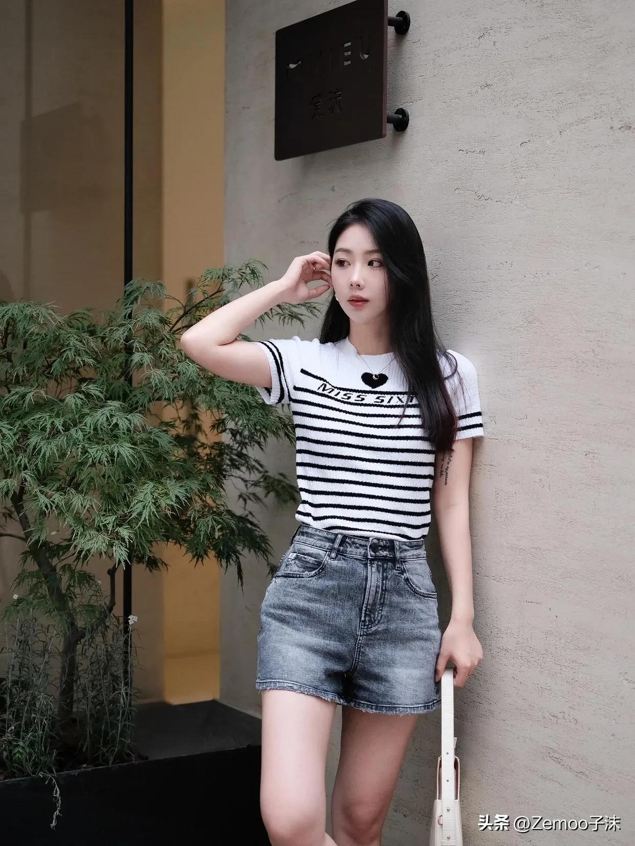 女士夏天穿衣服搭配图片,夏季穿衣服搭配女士