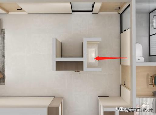 浴室柜正对卧室门用什么遮挡,浴室镜对着卧室门怎样改户型