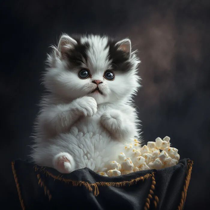 ai绘画萌宠猫爆款,ai绘画猫咪拟人教程