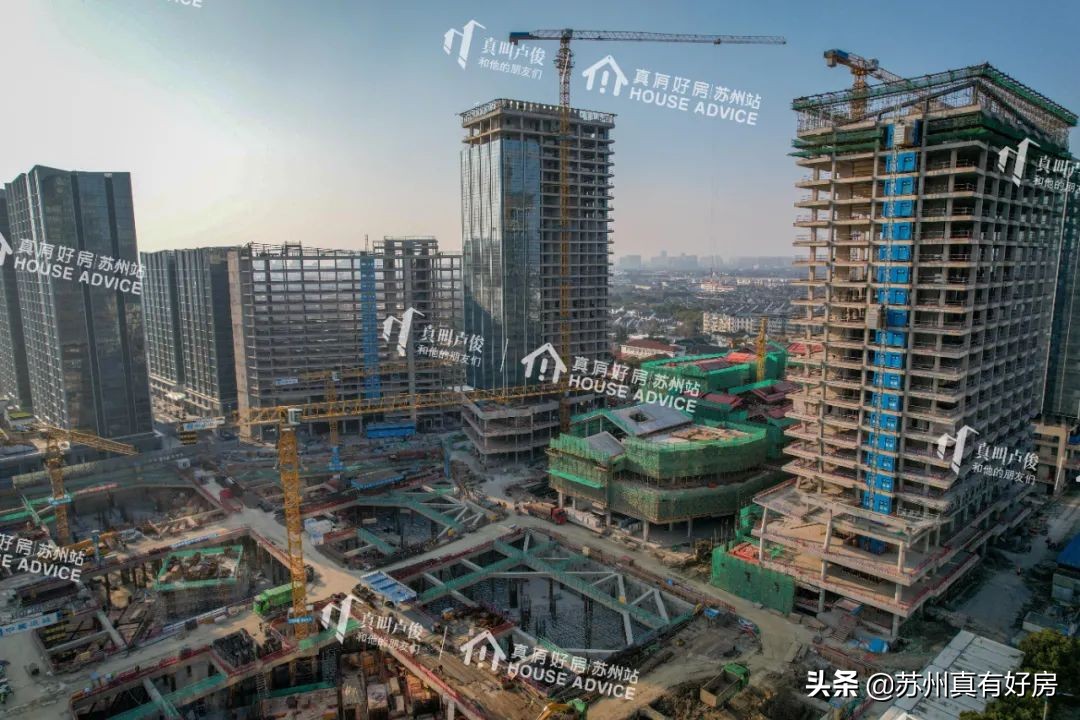 苏州华贸中心最新进展,苏州华贸中心商业街区