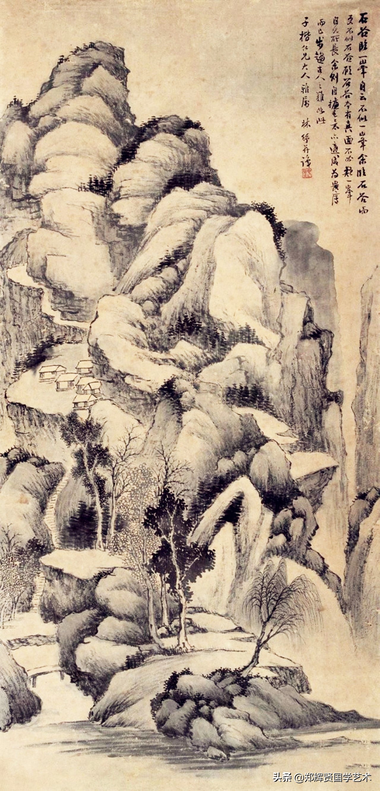 独一人，泪沾巾，夜静更深苦雨断肠魂