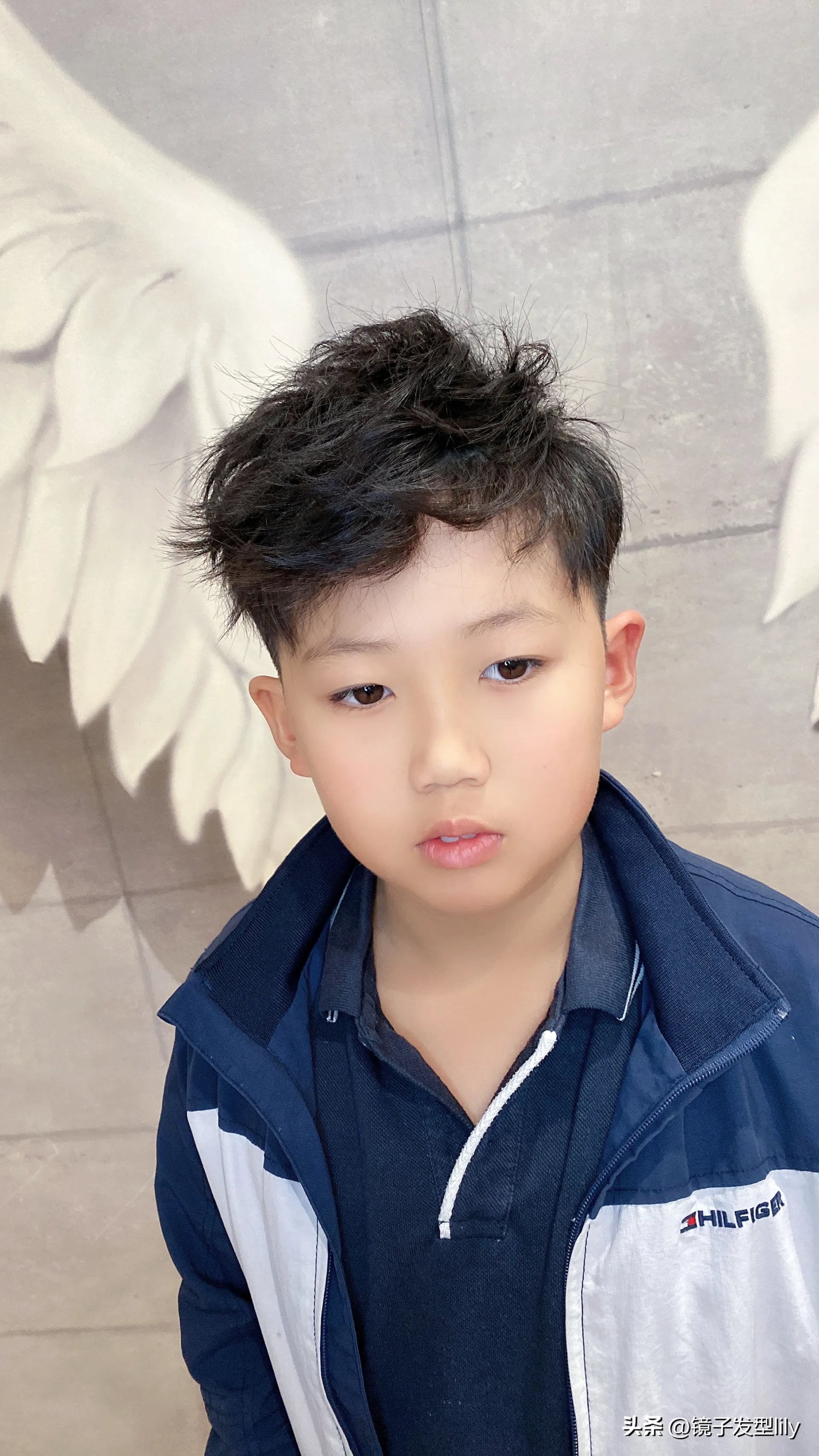 好看的发型小男孩又简单又帅,最帅气的小男孩发型19款