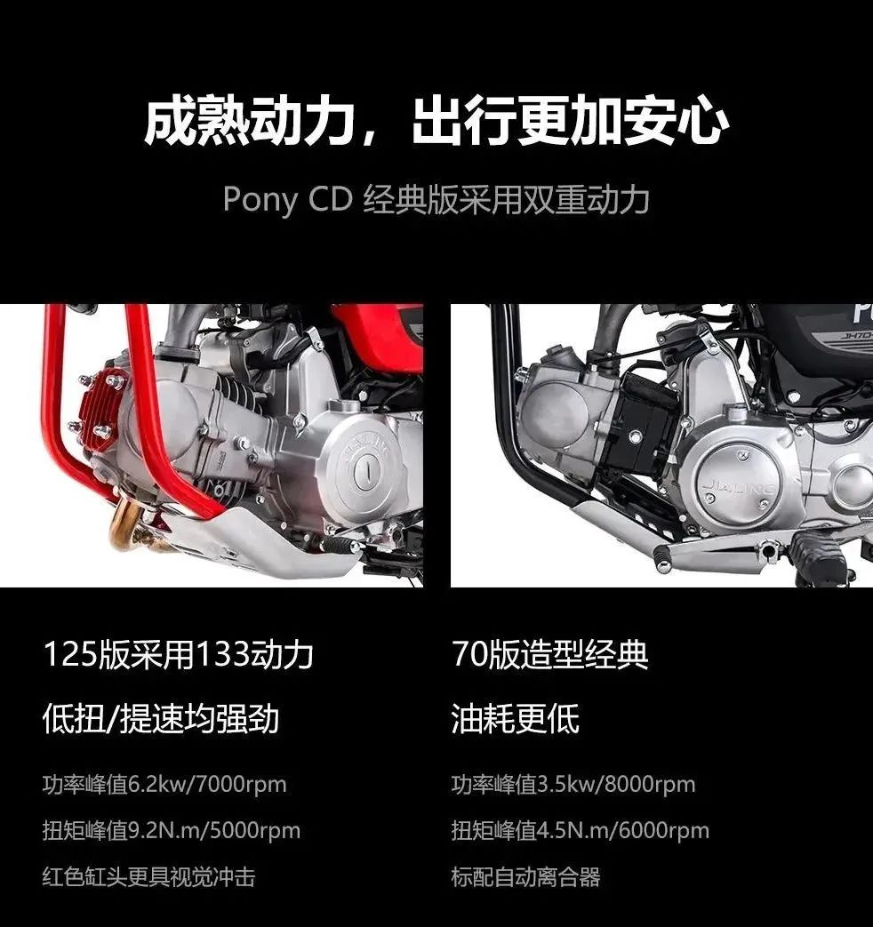 嘉陵ponycd125价格,嘉陵新车推荐