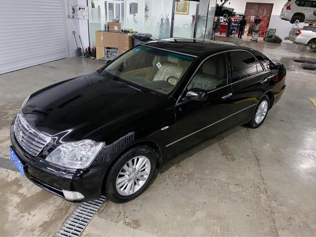 老爷子12代皇冠,12代丰田皇冠翻新改造全过程