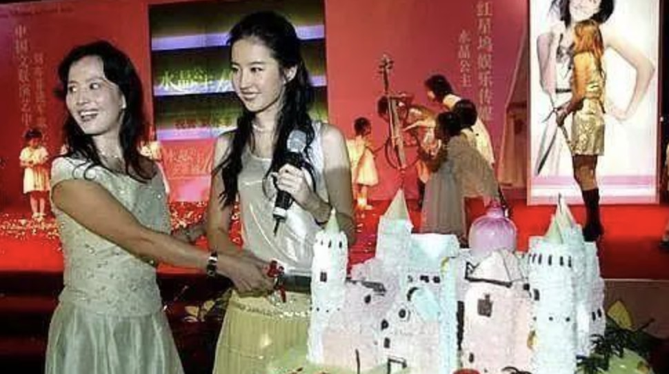 刘亦菲之母刘晓莉照片,刘亦菲与妈妈刘晓莉的同框照