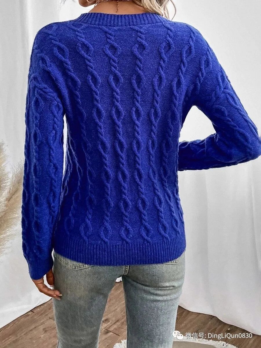 棒针毛衣编织款式女士图片大全,针织简单织法