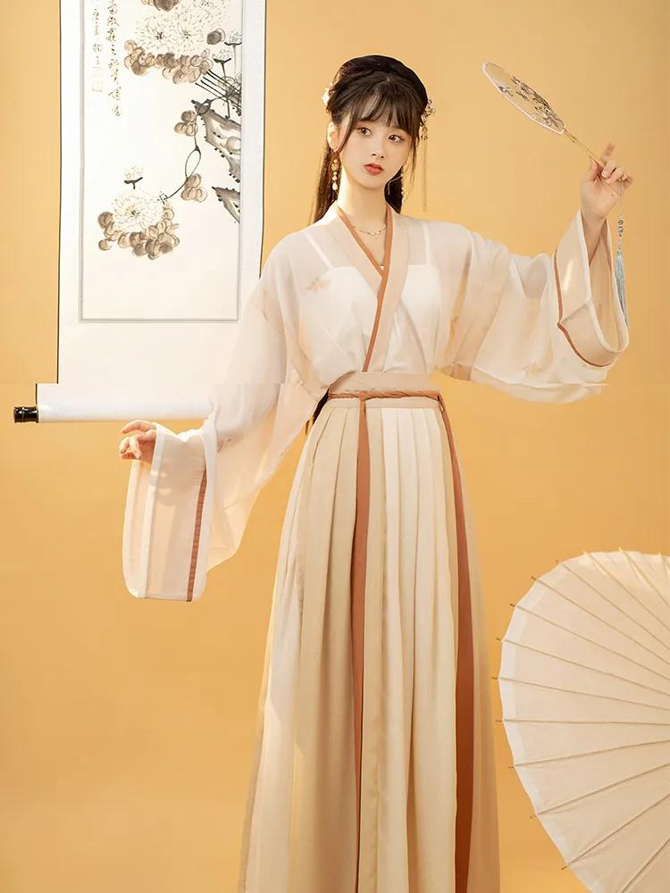 汉服科普,晋制——襦裙(外出)、襦袴