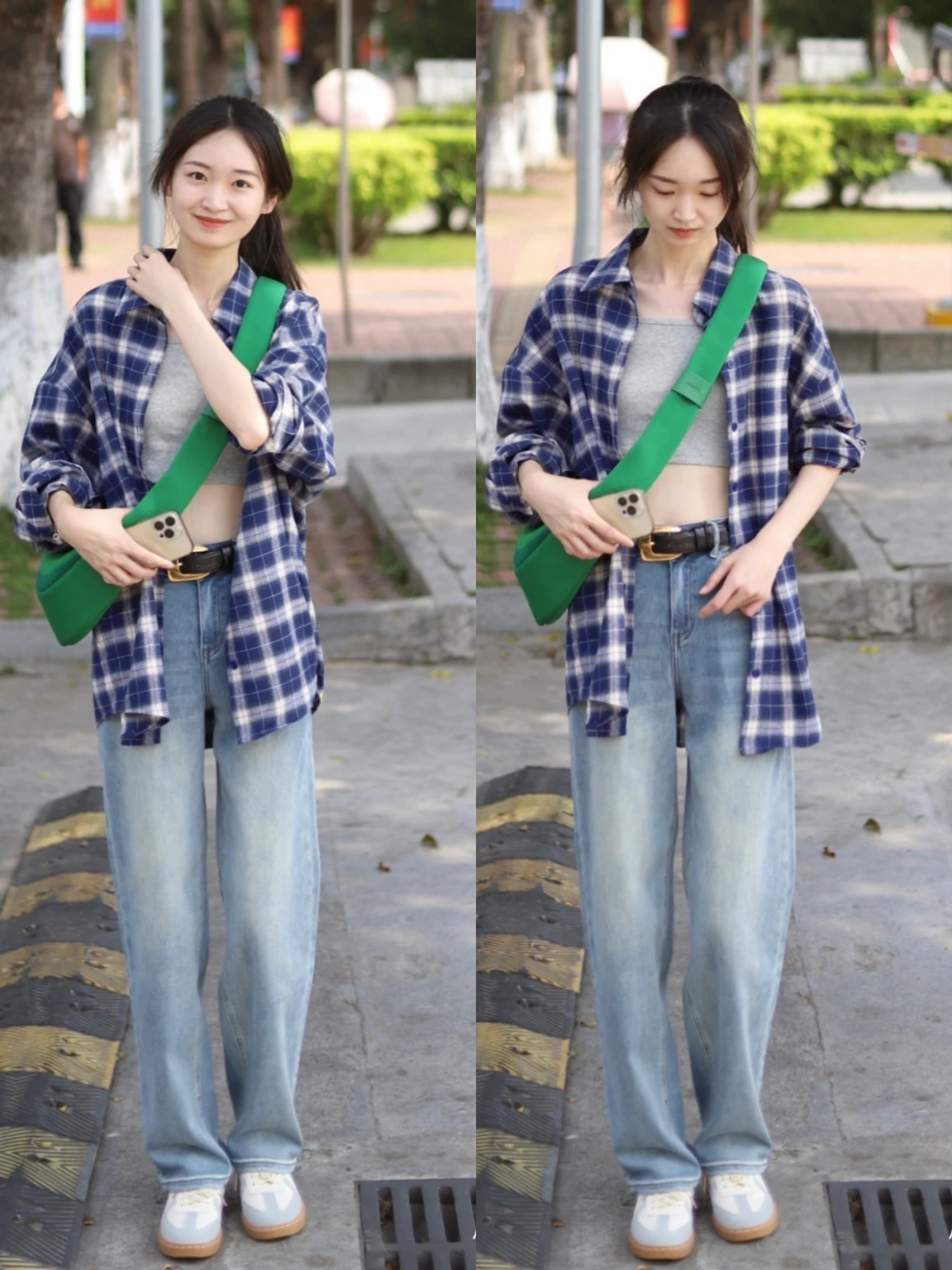 厚衬衣外穿的多种穿法,外穿白衬衫穿法夏季