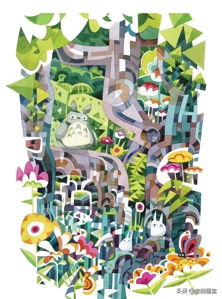 大师宫崎骏珍藏多年的画稿,100个画家致敬梵高