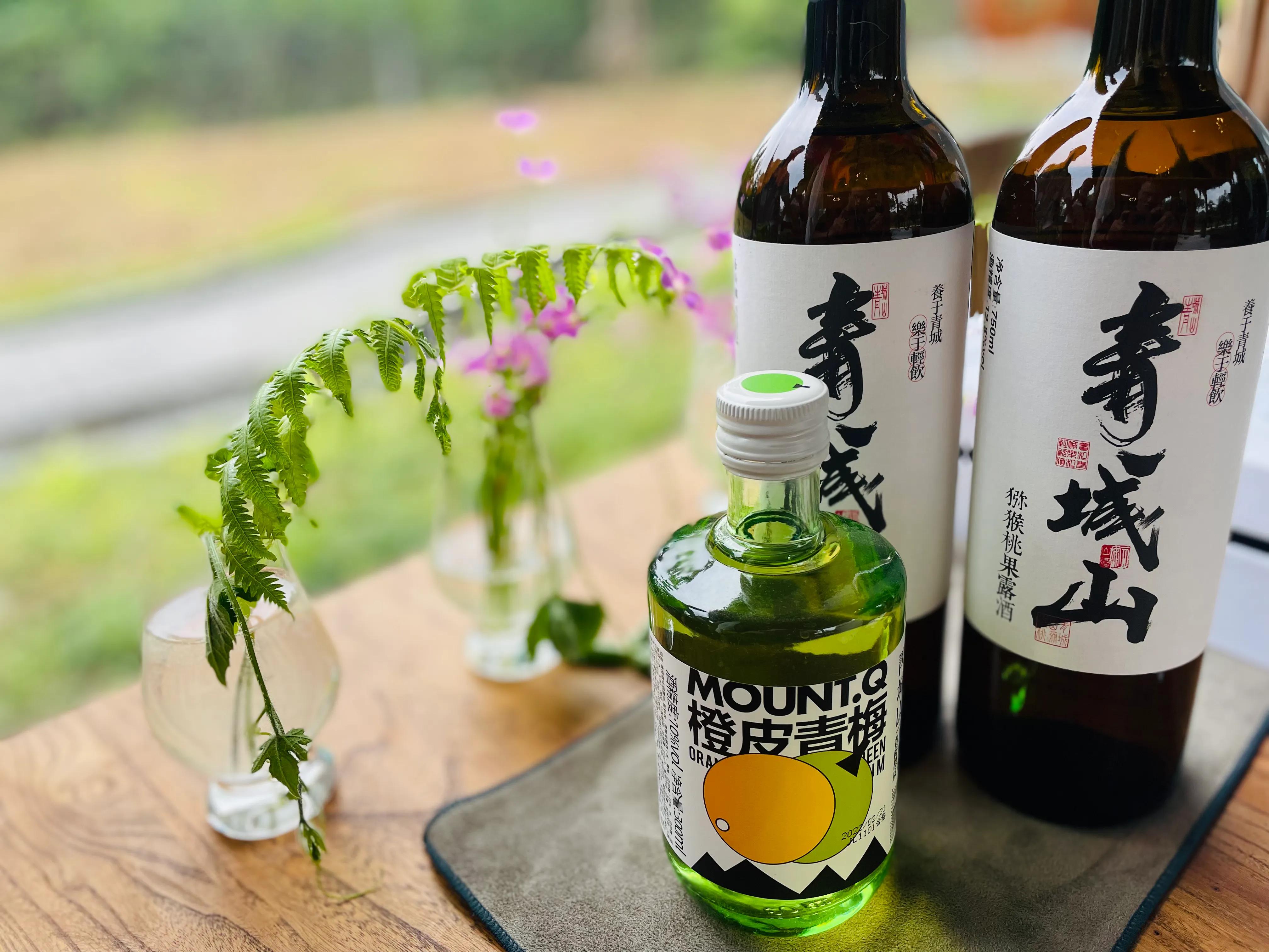 青城山牌青梅果露酒,青城山果酒测评