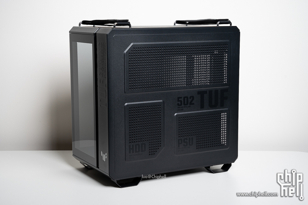 华硕tufgaminggt502弹药库白色,华硕gt502机箱黑橙搭配