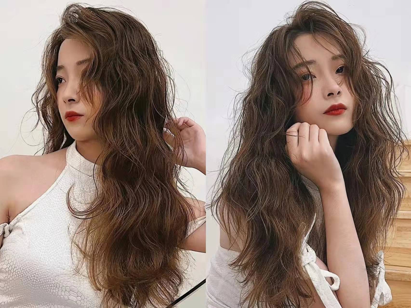 干枯毛躁的头发适合烫吗,头发烫显老如何拉直