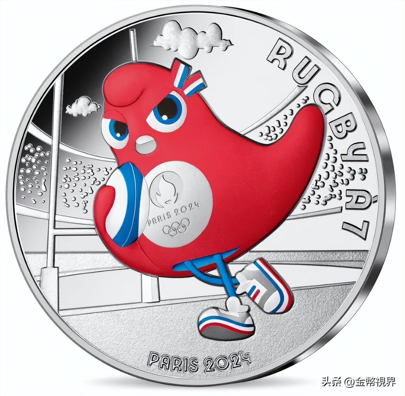 法国2024巴黎奥运会吉祥物,法国巴黎奥运会纪念币598