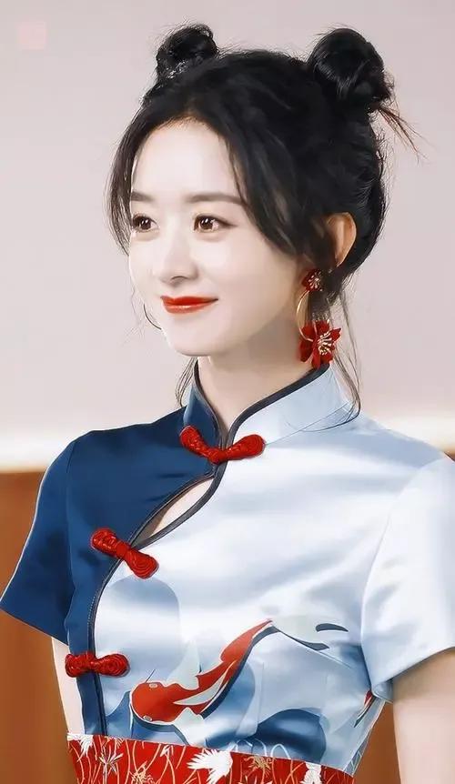 #哪个女明星的旗袍造型绝了