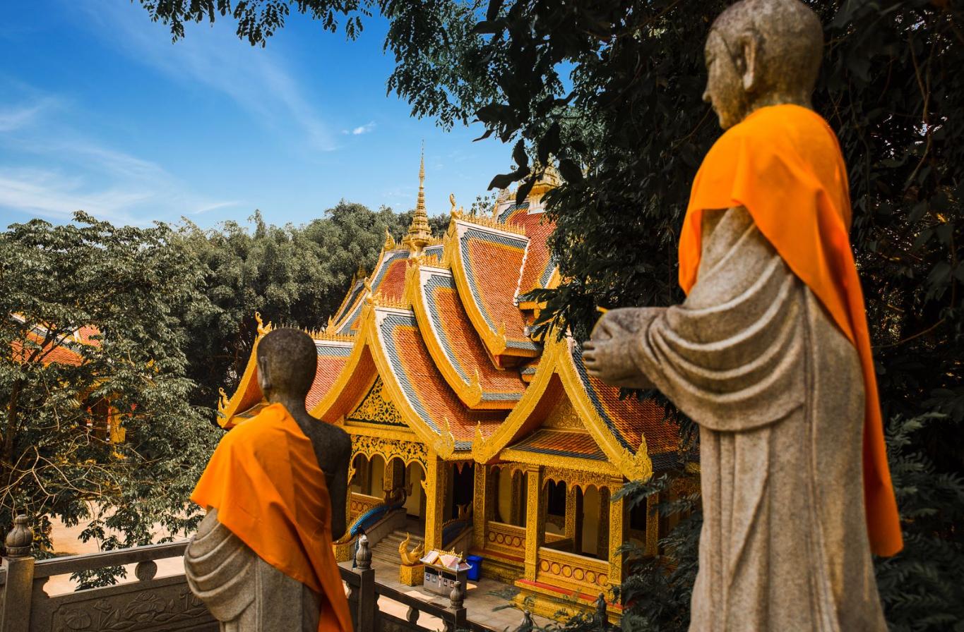 西双版纳勐泐文化旅游区讲解,西双版纳勐泐文化旅游区地图攻略