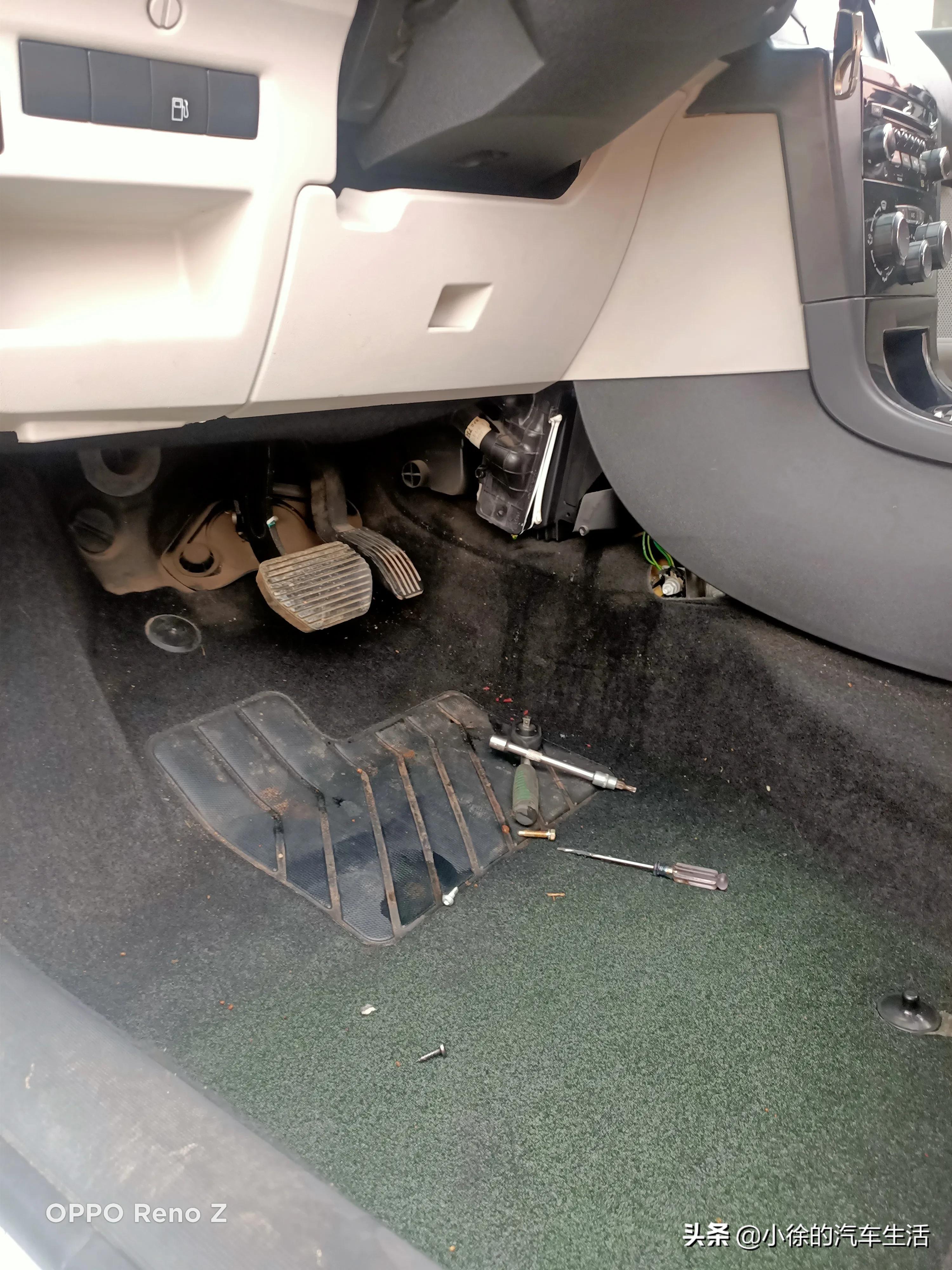 才7万多公里的法系车，雪铁龙世嘉，暖风水箱就坏了？