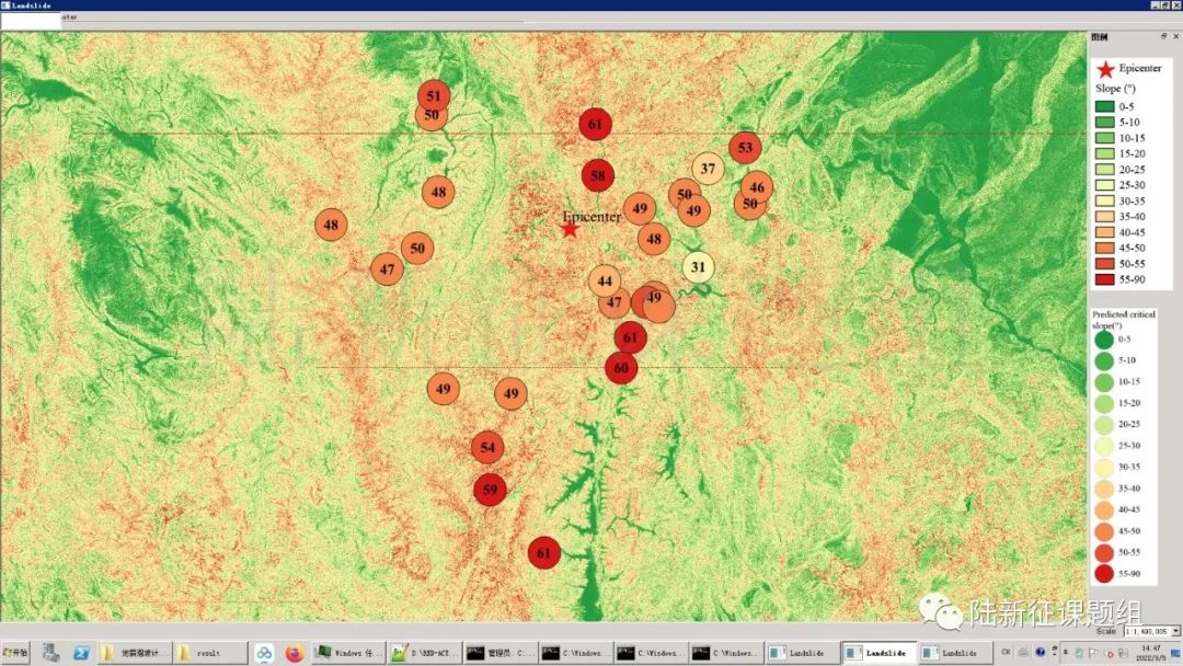 泸定县6.8级地震烈度图,泸定6.8级地震烈度图