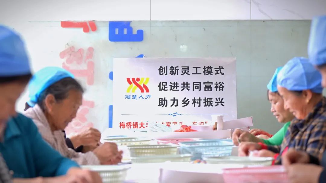 湘乡市梅桥镇：“家庭手工车间”推动村民居家灵活就业