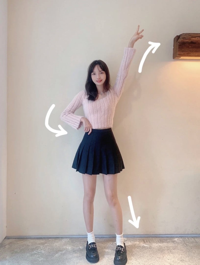 拍照姿势大全显瘦,如何拍照摆姿势显瘦