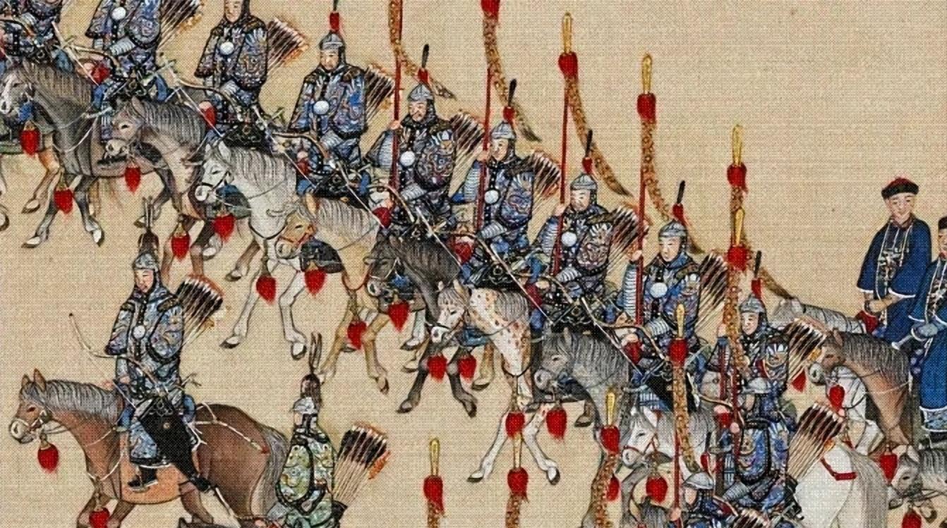 清朝头盔上的盔缨,清朝士兵大部分都用的什么枪