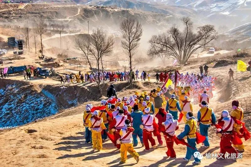 陕北秧歌名曲歌舞大全,陕北秧歌黄土地