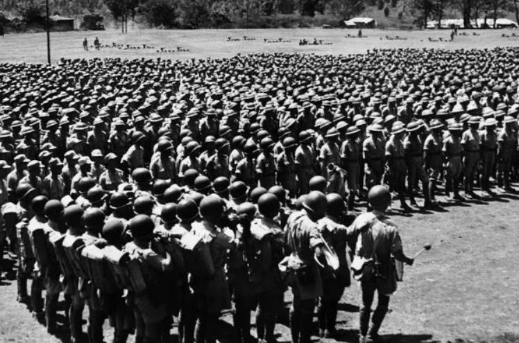 抗日战争什么部队战斗力最强,抗日战争时期中国军队骨瘦如柴