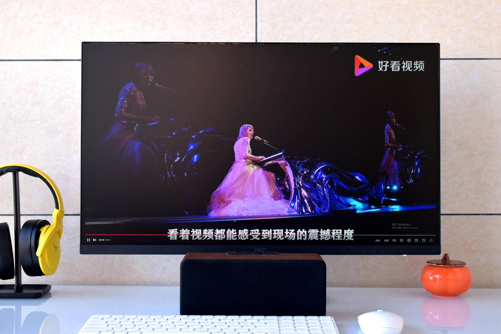 hkc27寸2k170hz显示器测评,32寸hkc曲面显示器测评