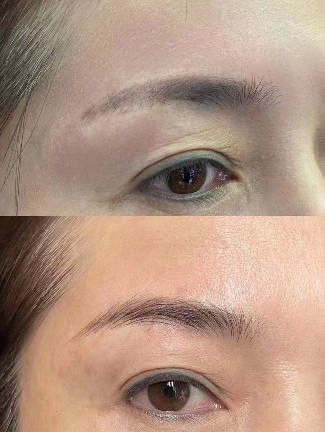 半永久纹眉三年后变蓝后会消失吗,40岁女人纹眉纹什么样眉好看