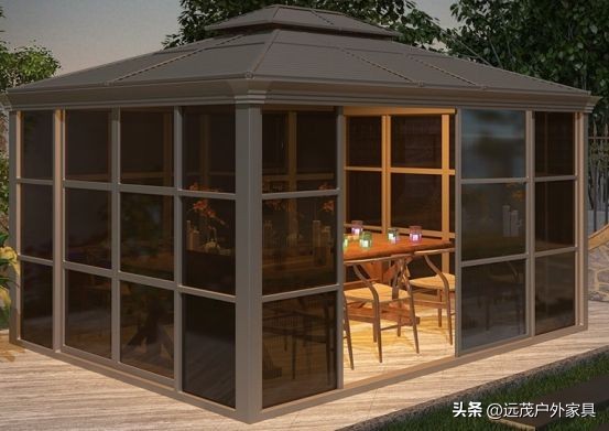 凉亭户外庭院遮风挡雨图片,庭院凉亭设计图及效果图大全