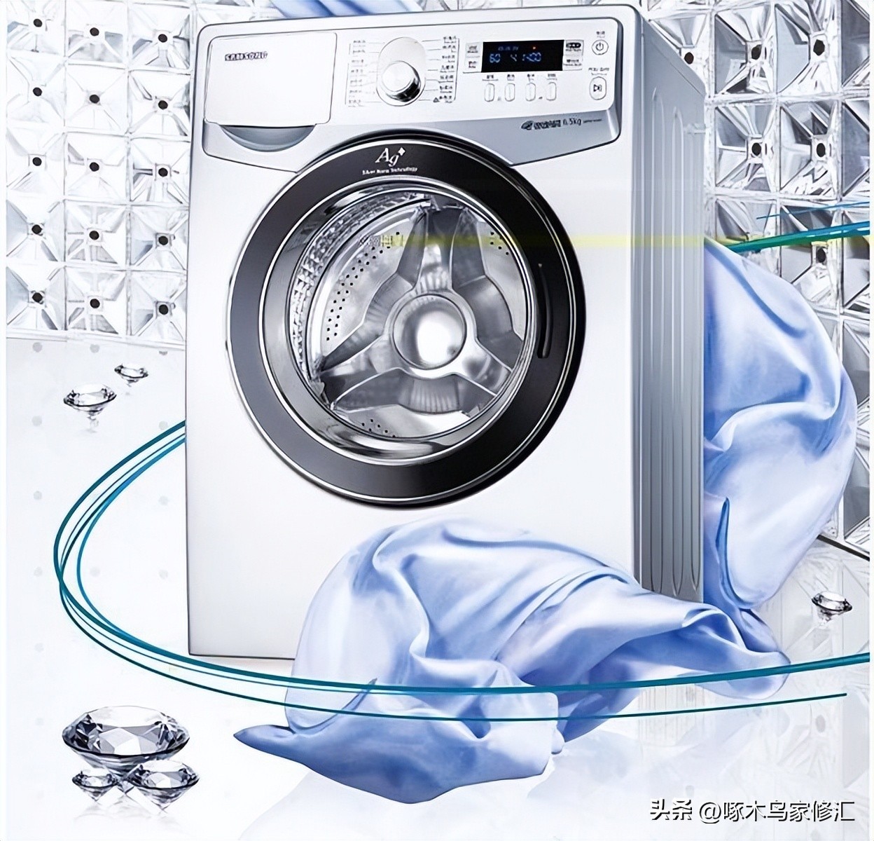 tcl全自动洗衣机不脱水怎么回事,全自动洗衣机怎么设置只洗不脱水