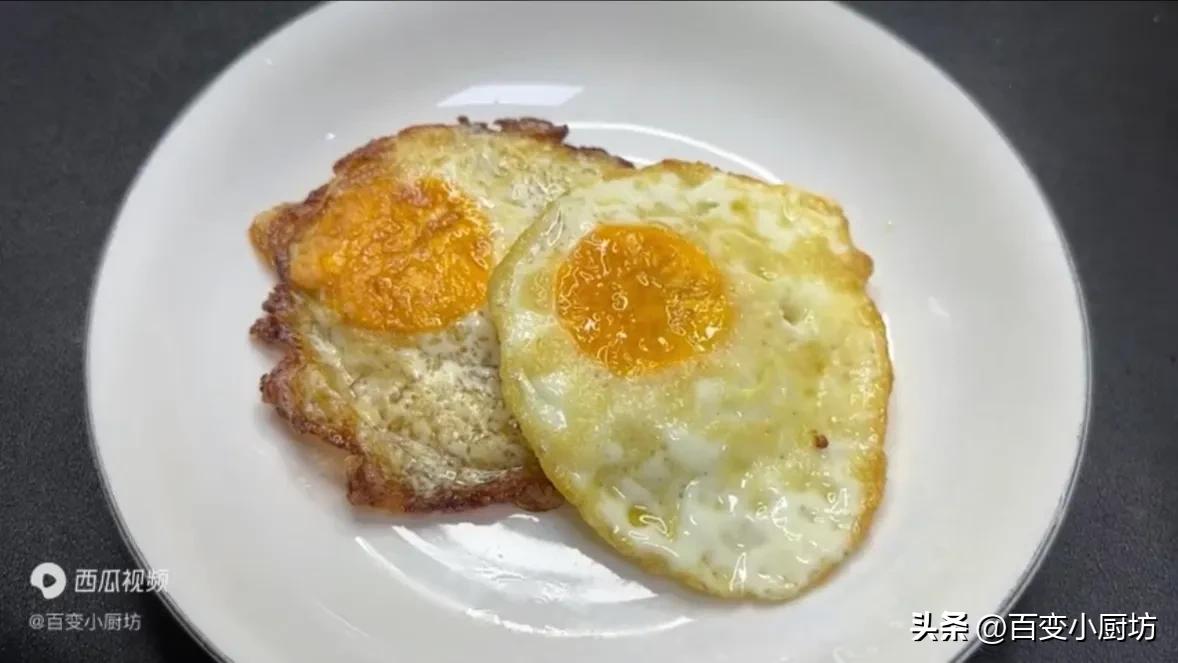 原来饭店里的荷包蛋是这样做出来的，难怪这么好看还不粘锅，厉害