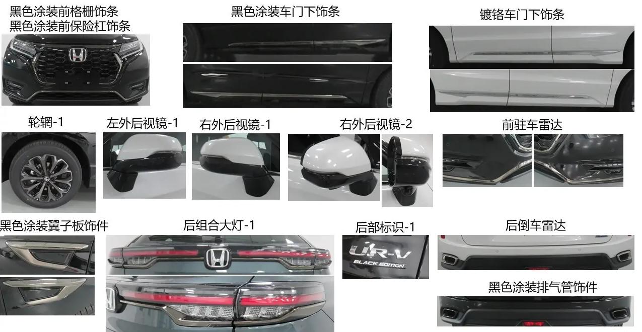 新款本田ur-v实车图被曝,新款本田ur-v实车被曝