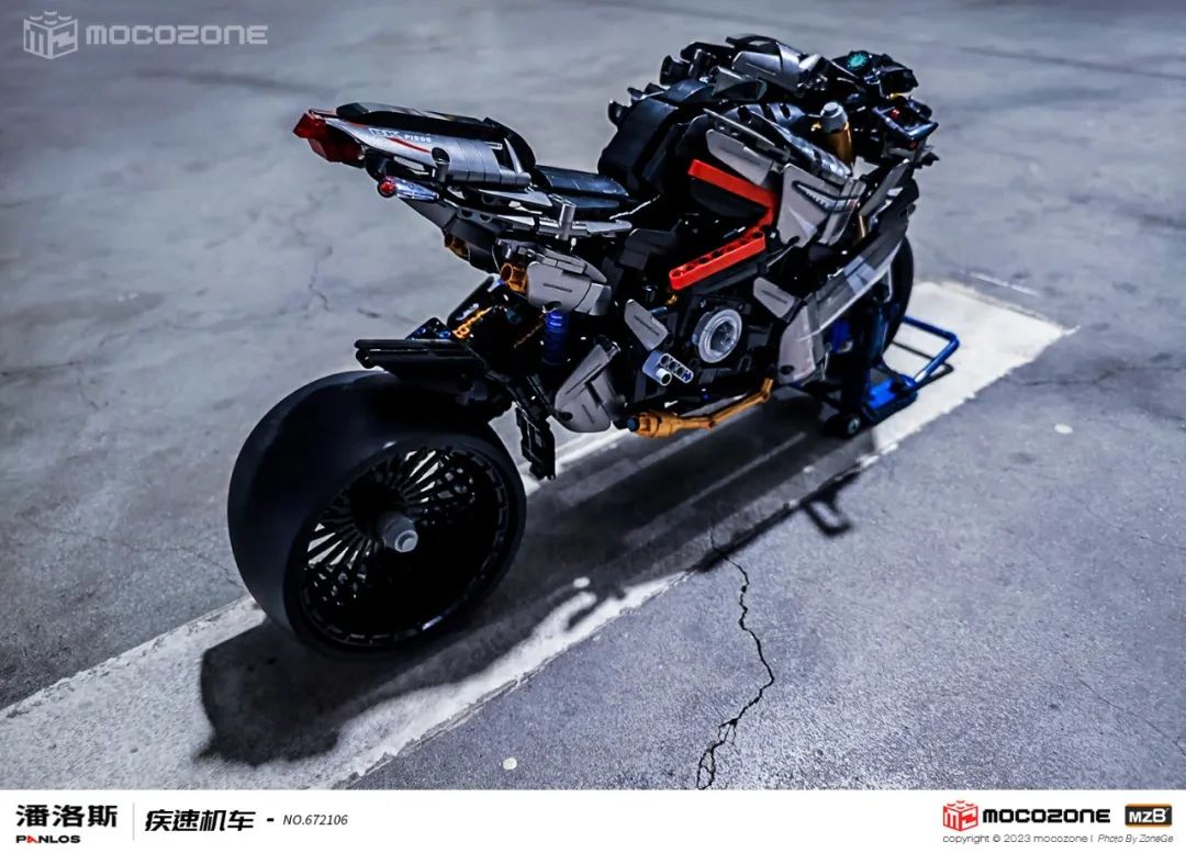 积木摩托车测评,纳扎雷摩托车积木测评